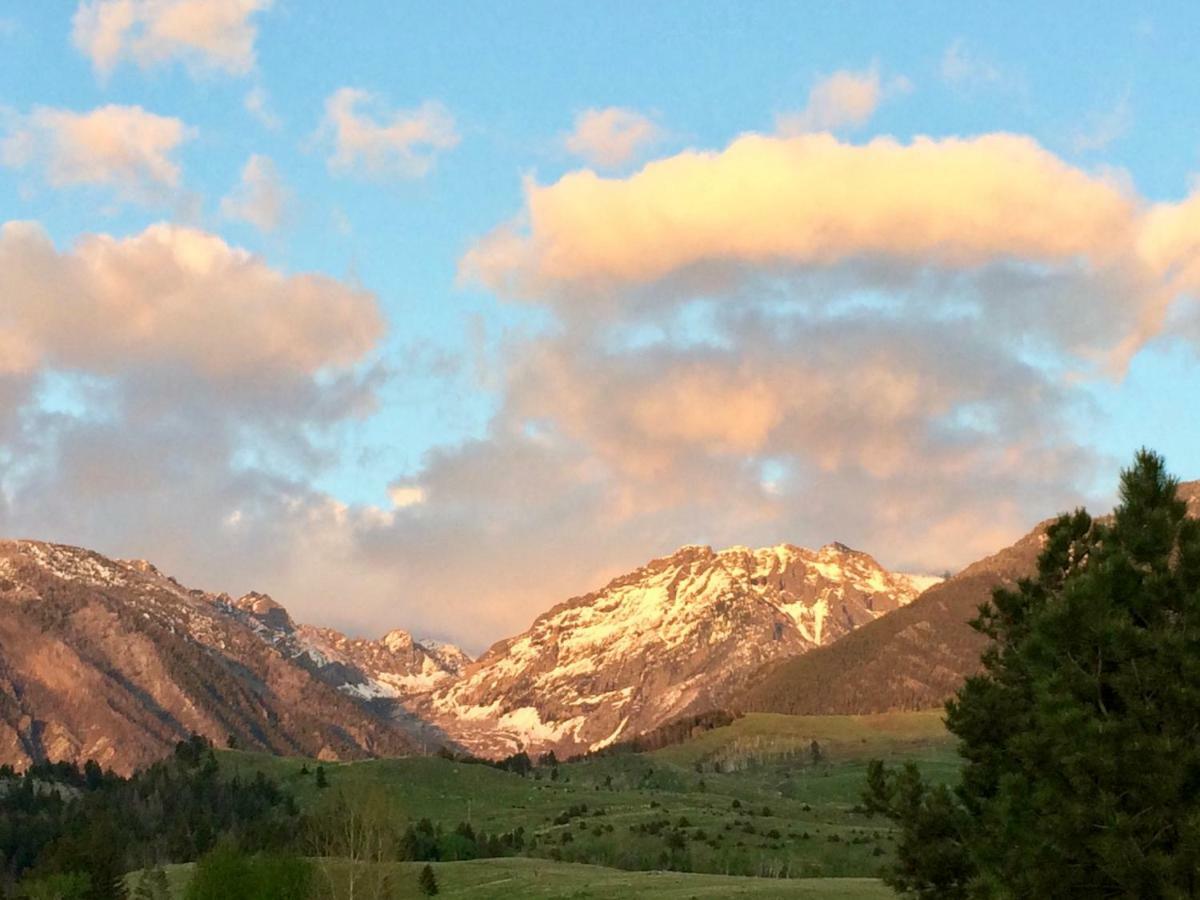 Pine Creek Cabin Livingston Montana Экстерьер фото